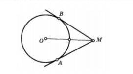 Задача 1. Найти угол ОМА, если отрезок радиус окружности R 8. Отрезок ОМ - 16.​