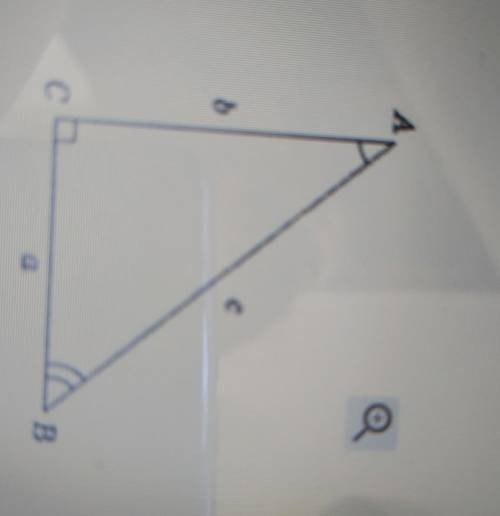 На рисунку прямокутний трикутник, в якому ВС=6 см, AC = 8 см. Знайти кут А.​