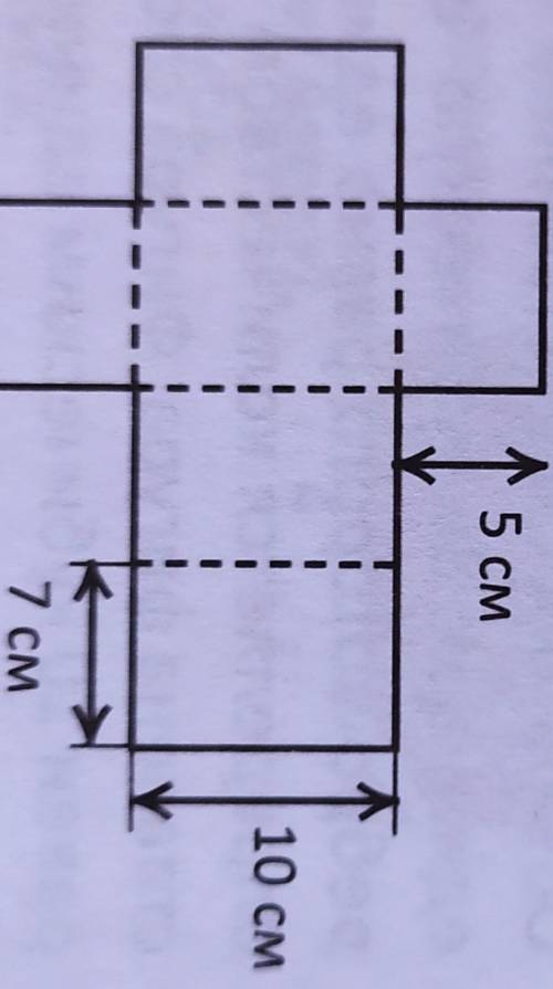 Определите, из каких прямоугольных плоскостей состоит развертка полной по-верхности прямоугольного п