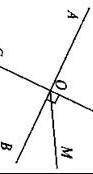 На рисунку АВ перпендикудярне СD ;BOM=30°;обчислити,чому дорівняє кути DOM,AOM​