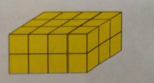 5. Найдите объем прямоугольного параллелепипеда на рисунке, посчитав различными слои скубами​