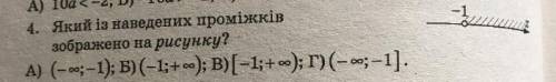 Які з наведених проміжків зображено на рисунку? ( див.фото)​