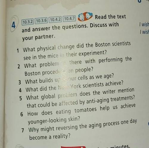 Read the text and answer the questions.Discuss with your partner​