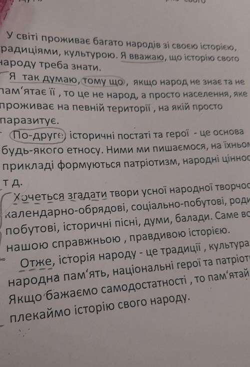 Твір роздум надо написати ​