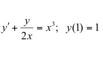 Решить дифференциальные уравнения 1) Линейное первого порядка, найти частное решение (частный интегр