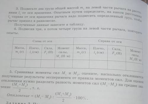 Лабораторная работа № 9Определение условия равновесия рычагаЦель работы: используя рычаг, проверить 