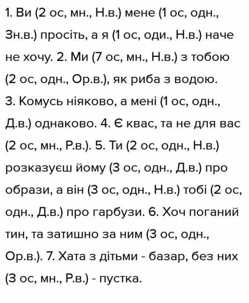 УМОЛЯЮ ИЛИ ЛЕВИ РОСТИ НЕ БУДЕТ 3.Запишіть прислів'я, подані в дужках особові займенники поставте у п