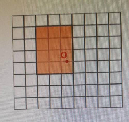 Катя изобразила в тетради прямоугольник, симметричный данному относительно точки О. затем закрасить 