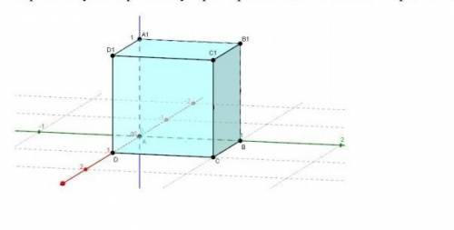 Дан единичный куб abcda1b1c1d1.Написать уравнение плоскости,проходящей через точку В,перпендикулярно