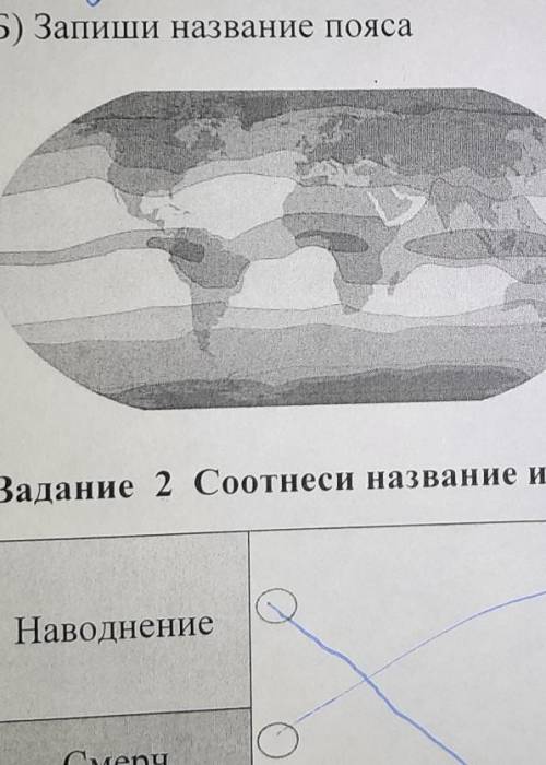 Б) Запиши название пояса​