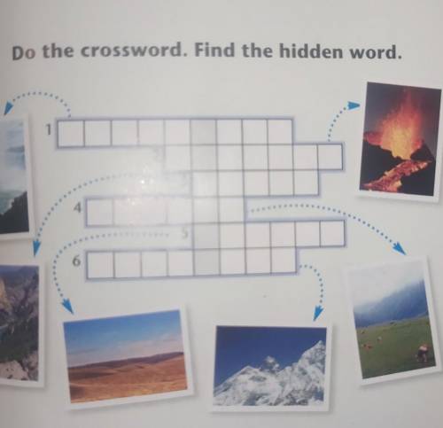 5 Do the crossword. Find the hidden word. толька был правильно​