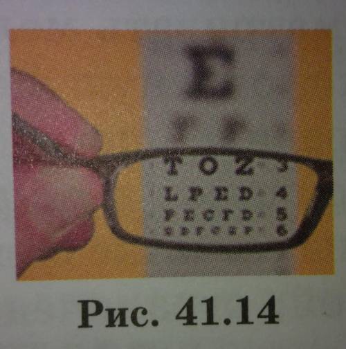 6. Какие очки изображены на рисунке 41.14? ​