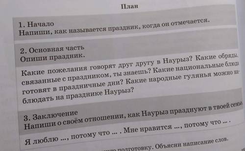 быстро Составь по плану сочинение Русский