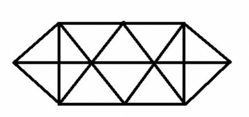 Сколько треугольников в рисунке? * Подпись отсутствуетА) 28В) 26С) 24D) 25E) 30​