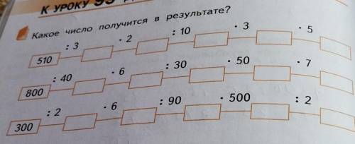 Какое число получится в результате?​