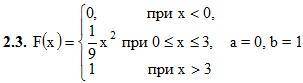 рябушко 18.2 идз Дана функция распределения F(х) СВ X. Найти плотность распределения вероятностей f(