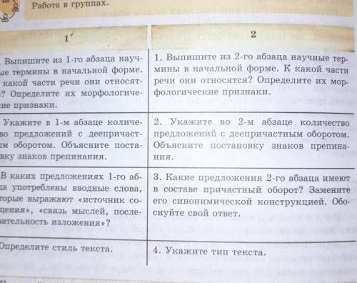 1. Выпишите из 1-го абзаца науч- ные термины в начальной форме.К какой части речи они относят-ся? Оп