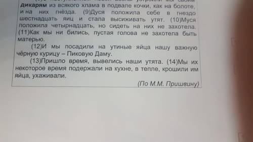 ответить на 18 и 19 задание (8) С наступлением новой весны устроили мы своим дикарям из всякого хл