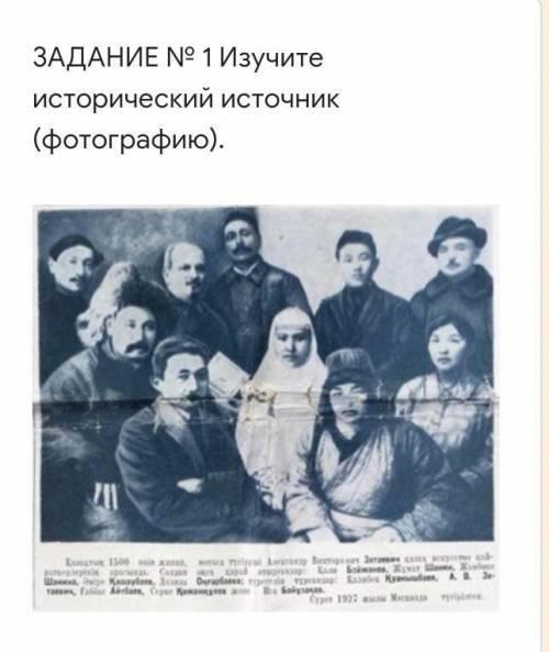 Кто из изображенных на ней людей внес наибольший вклад, представив казахский народ на международном