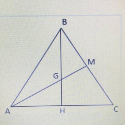 Периметр равнобедренного треугольника 48 см.G-является цетром тяжести в треугольнике АВС.Если АВ=ВС=