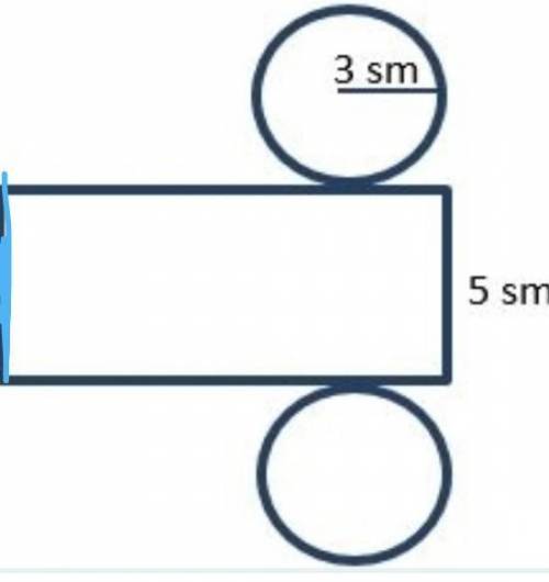 На основании раскрытия цилиндра найдите площадь его полной поверхности. (π=3 взять)​