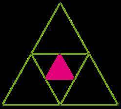 Дан равносторонний треугольник. Выполнили следующие действия: на трёх сторонах отметили серединные т