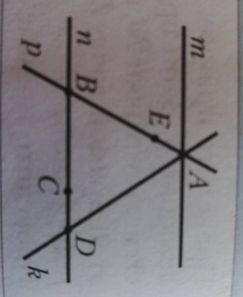 Пользуясь рисунком 18, укажите: 1) какие из отмеченных точек принадлежат прямой р, а какие не при-на