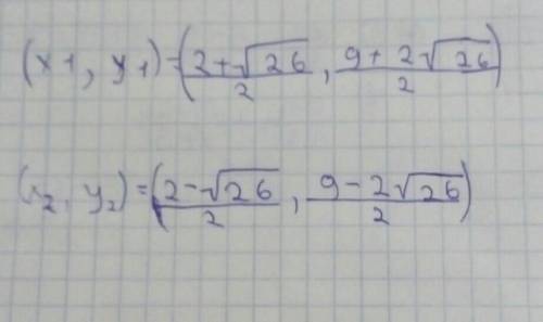 2.2. Решите графическим систему уравнений (укажите приближенные значения ее решений ) на фото ​