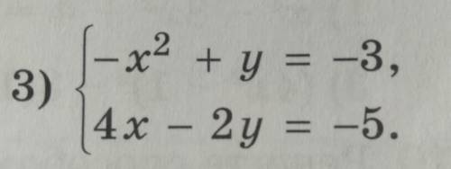 2.2. Решите графическим систему уравнений (укажите приближенные значения ее решений ) на фото
