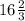 16\frac{2}{3}