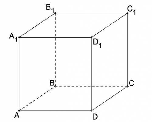 Здравствуйте! Нужна ! Дан куб ABCDA1B1C1D1. Задание 1. Выпишите: а) пару параллельных прямых; б) пар