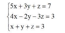 1) Решите систему уравнений с обратной матрицы , просто я вообще не разбираюсь в этой теме