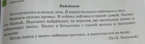 Ат Напиши ответы на вопросы: 1. Когда произошёл этот случай? 2. Кого нашёл в лесу мальчик? 3. Почему