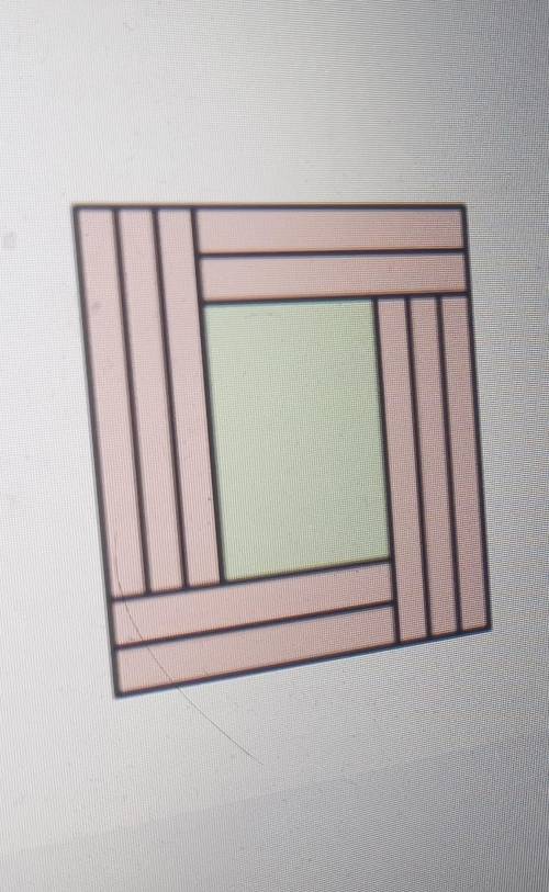 Все красные прямоугольники на картинке одинаковые, а зелёный прямоугольник имеет размеры 5*6 Чему ра