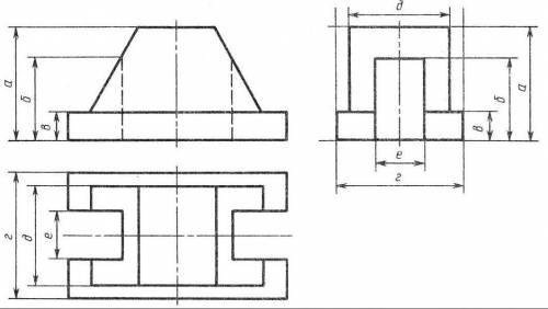 Начертить изометрию с 4 стороны плз