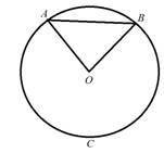 (Знайдіть градусну міру дуги ACB, якщо AB=7 см, радіус кола дорівнює 7 см, ∠AOB – центральний.) Найд