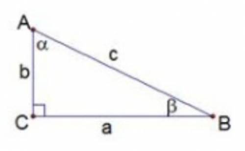 СОР дано: треугольник авс - прямоугольный (угол с = 90°), найти: cosa, tga - ? sinb, ctgb-?