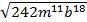 Вынесите множитель из-под знака корня: (на картинке), если b<0.