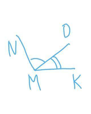 Из точки M проведены три луча MO,MN и MK.Чему раве угол NMK,если угол OMN =78*,угол OMK=30* * - град