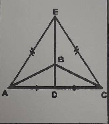 Докажите что треугольники Абс равнобедренный ( )