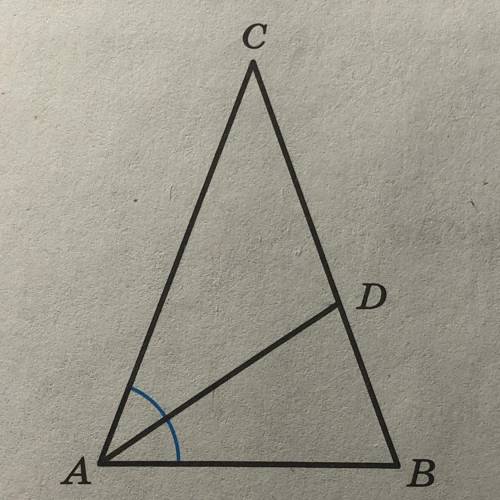 стороны р/б треугольника abc равны 6,6,4см. из вершины а проведена аd. найдите отрезки bd и cd на ко