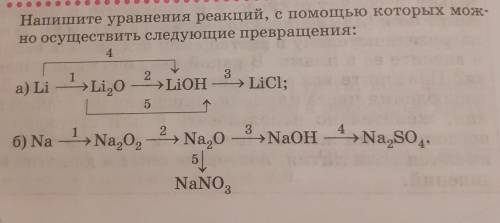 Напишите уравнения реакций, с которых можно осуществить следующие превращения: