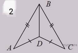 1)Докажите равенство треугольников ABE DBC 2) докажите что BD является биссектрисой угла ABC