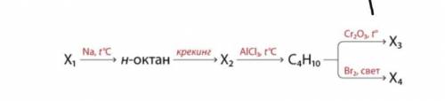 надо решить цепочку органика