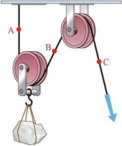 Каков вес груза, если точка C динамометра показывает силу 6,9 Н? Округлите свой ответ до одного деся