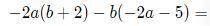 Упростите выражение и найдите его значение при а=0,5 и b= -2