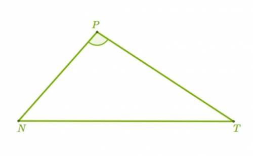 Площадь треугольника NPT равна 36 см2, угол ∡P=150°, сторона PT=16 см. Определи длину стороны NP.отв