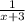 \frac{1}{x+3}