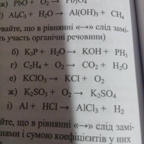 2 Часть Химических уравнений