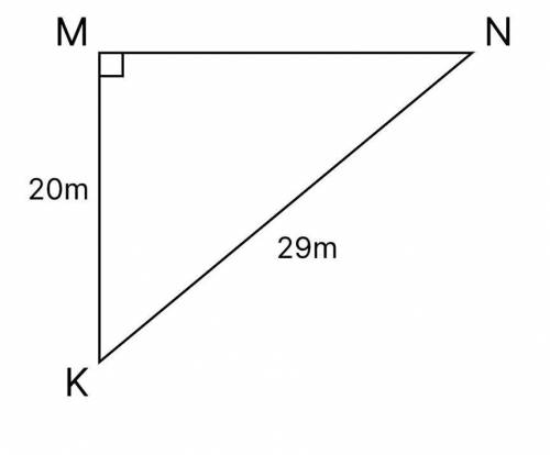 Периметр прямоугольного треугольника ﻿MNK — ﻿140 мм. Чему равна сторона ﻿MN?